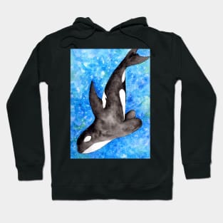 Litlle black whale Hoodie